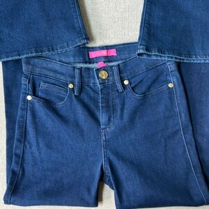 Lilly Pulitzer stretch bootleg Jean size 00